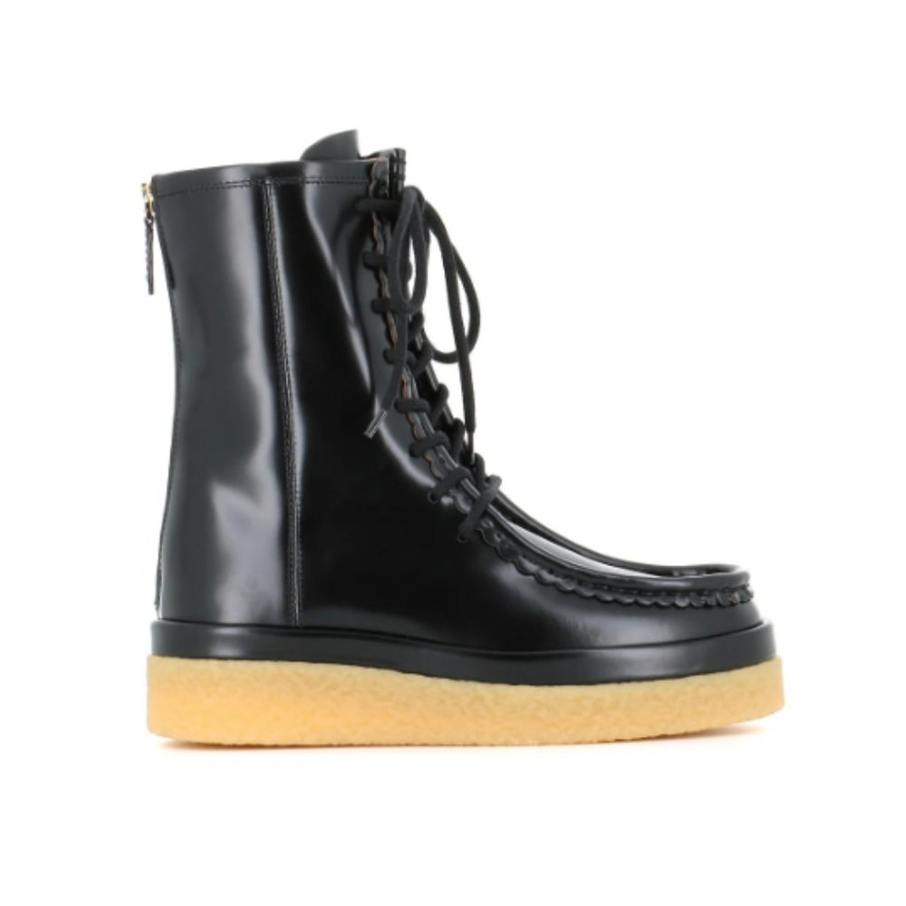 Chloé Jamie Medi Lace-up Boot